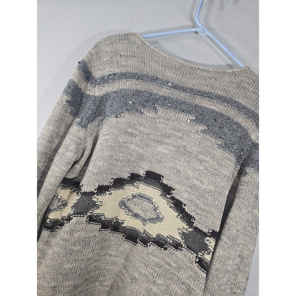 Lauren Jeans Co Size XL Ralph Lauren Southwestern Aztec oversized Sweater AE - Picture 7 of 7